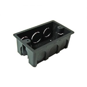 CAIXA PLASTICA 4X4 ISOTEX PRETA