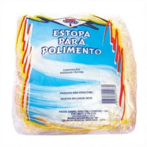 ESTOPA CRUA 200GR COMPEL 2722