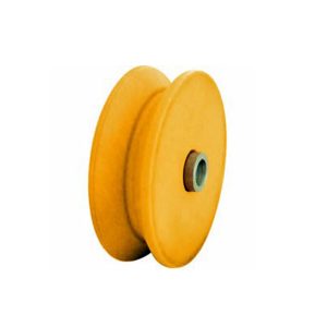 ROLDANA NYLON PLAST 3X20"EM U C/BUCHA E PARAF