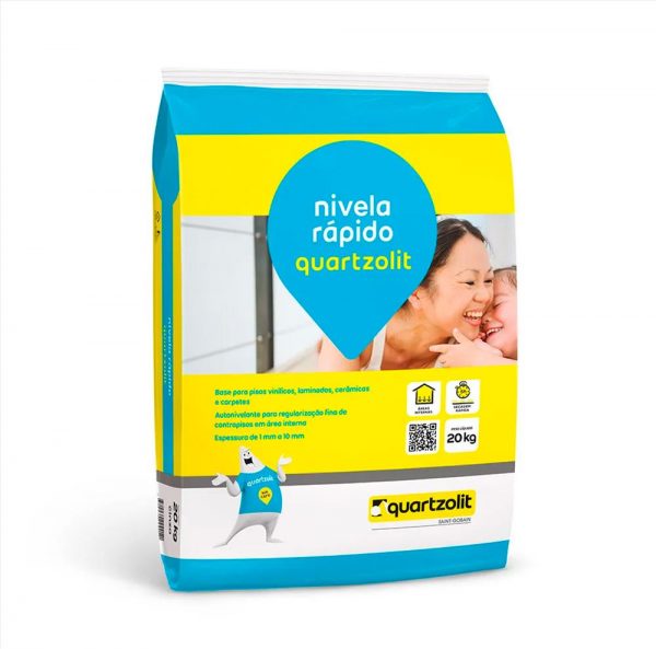 QUARTZOLIT NIVELA RAPIDO CINZA 20KG