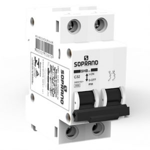 DISJUNTOR SOPRANO DIN BIPOLAR 2X25A 7025.21