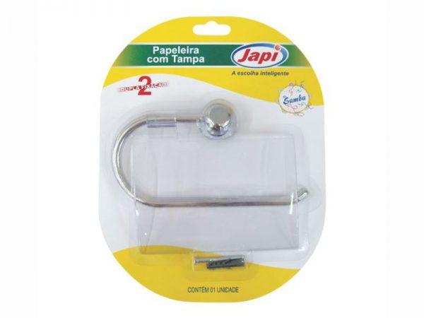 PAPELEIRA ABS CROMADA JAPI JPSC