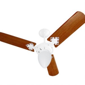 VENTILADOR TETO DELT LIGHT GP 127V BCO 383170