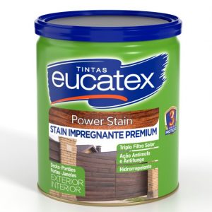 EUCATEX VERNIZ STAIN POWER AC MOGNO 0.9 97000