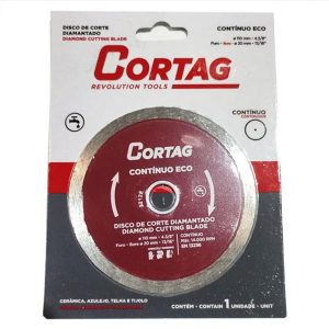 DISCO DIAMANT CONTINUO 4.1/2" ECO CORTAG P615