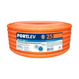 MANGUEIRA CORR 32MM 25M LARANJA FORTLEV