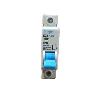DISJUNTOR ELGIN DIN UNIPOLAR 1X50A 1050