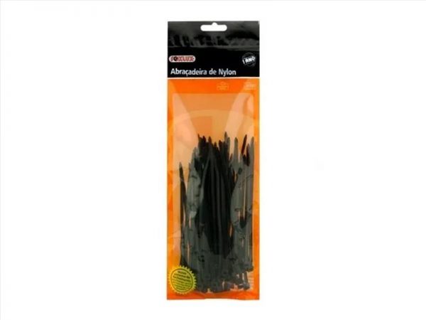 ABRACADEIRA NYLON 2,5X140MM PT FOXLUX 1812