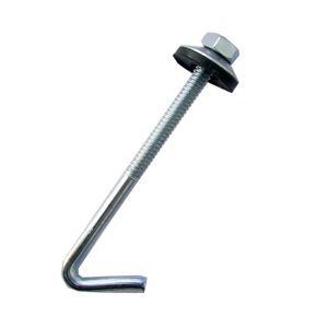 GANCHO 1/4" ZINC.COMPL.85X15/20 P/TELH TRAPEZ