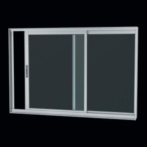 VITRO ALUM BRANCO S/GDE 200X100 4F VITRALFER 2324.4