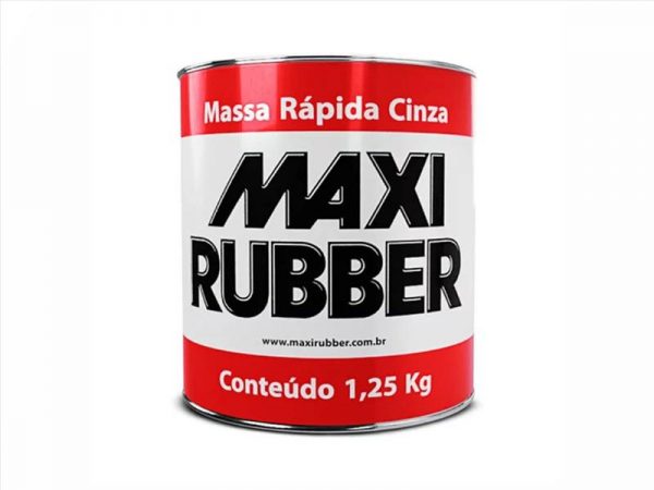 MASSA RAPIDA CZA 1.25KG MAXI RUBBER