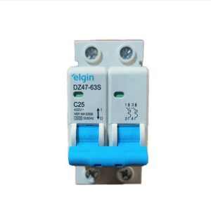 DISJUNTOR ELGIN DIN BIPOLAR 2X25A 2025