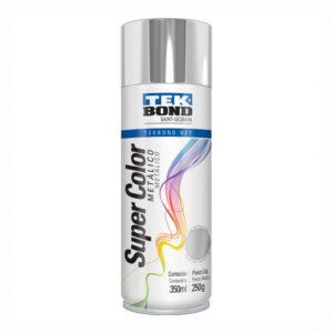 TINTA SPRAY CROMADO METALICO 350ML TEKBOND