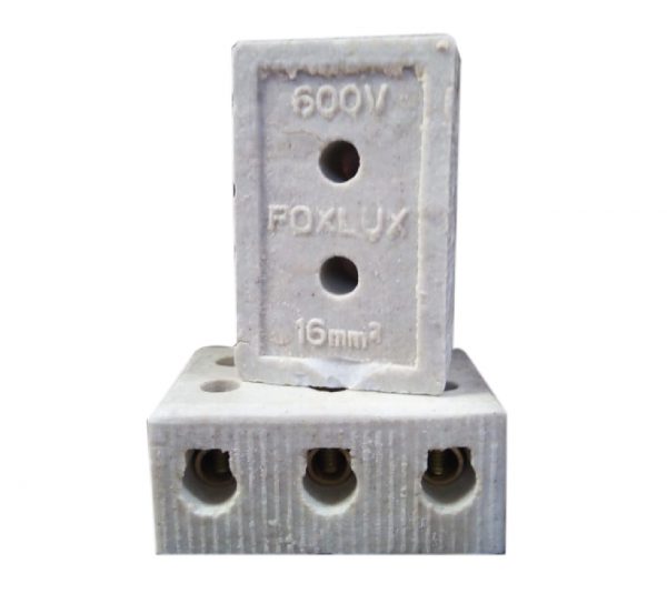 CONECTOR PORCELANA TRIP 16MM FOXLUX 0414