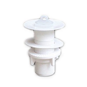 VALV. LAVAT S/LADRAO 8CM BRANCA GRAP 1523F