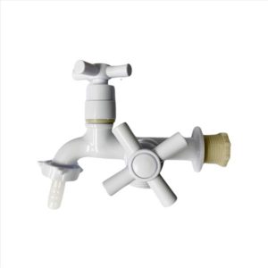 TORNEIRA TAN/MAQ C/BICO ABS BRANCA 1428 THAYGRA