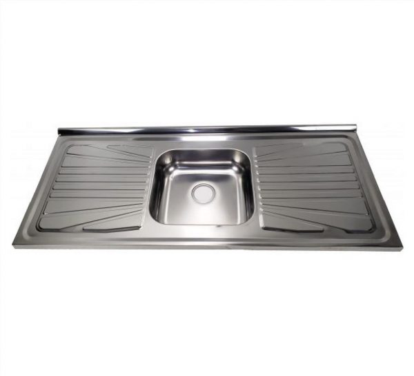 PIA INOX 2.00X0.52 C/CUBA FABRINOX PSL2000