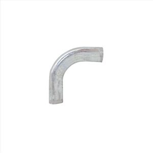 CURVA ELETRODUTO PRE ZINC 90 ROSC 1 LEVE-ZETONE