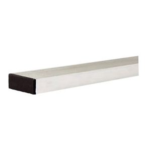 REGUA BI TUBULAR ESMALT BCA T.PRETA 2MT BT10