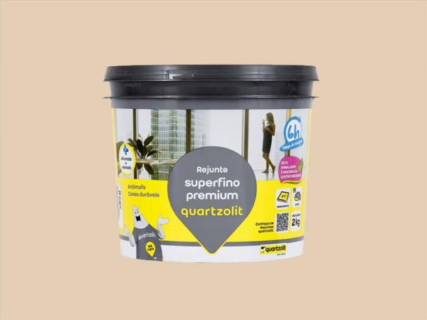 REJUNTE SUPERFINO QUARTZOLIT BEGE PT 2KG