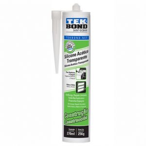 SILICONE ACET INCOLOR 256G/270ML TEKBOND