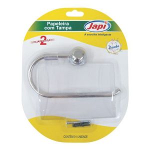 PAPELEIRA ABS CROMADA JAPI JPSC