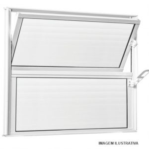 BASCULANTE ALUM BRANCO 40X40 S/GDE HB BS40/P5842