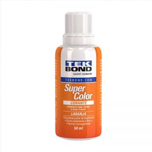 CORANTE LIQUIDO 50ML LARANJA TEKBOND
