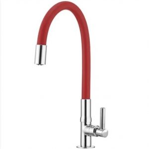 TORNEIRA LAV/COZ MESA B.FLEXIVEL 1/2 VERMELHA THAYGRA 1168/1198