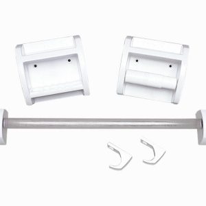 KIT BANHEIRO 5PCS BRANCO KB2/BR1