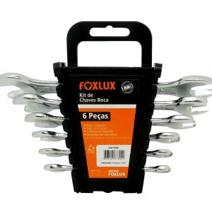 KIT CHAVE FIXA/BOCA 6PC FOXLUX 5305