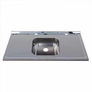 PIA INOX 1.00X0.52 C/CUBA FABRINOX PS1000