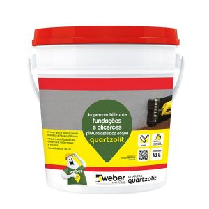 QUARTZOLIT PINTURA ASFALTICA ACQUA 18L