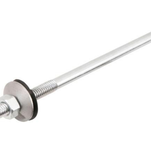 HASTE ZINC. RETA 1/4" 500MM C/ KIT VEDACAO