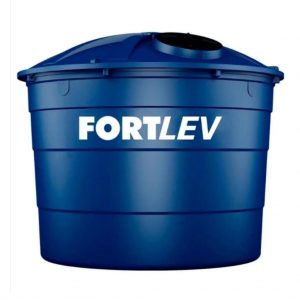 CAIXA D AGUA POLIET 7.500LT C/ TAMPA FORTLEV