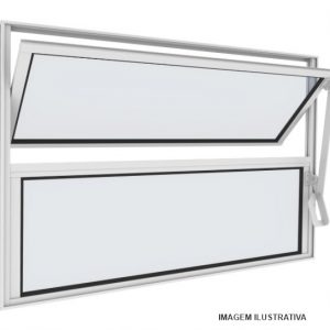 BASCULANTE ALUM BRANCO 60X40 S/GDE HB 4841