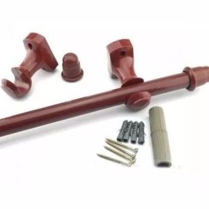 KIT VARAO CORTINA 1.5MT 19MM MOGNO RV