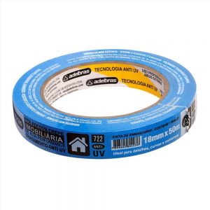 FITA CREPE AZUL IMOB 722 18X50 ADELBRAS