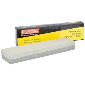 PEDRA DE AFIAR RETANG DUAS FACES 8"  THOMPSON 870