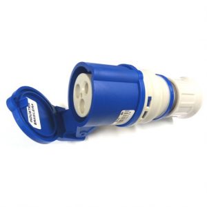 TOMADA IND ACOPLADO 2P+T 32A 6H 250V AZ E3256