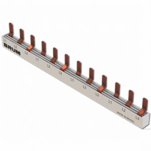 BARRAMENTO BIFASICO PENTE 18DIN BRUM BRB18D