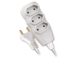 EXTENSAO 2P FC 3 TOM BCA/PT 5MT 24235