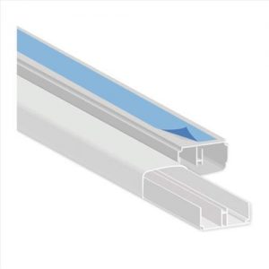 CANALETA 20X10 2M C/DIV  C/DUPLA FACE PLASBOHN 2792