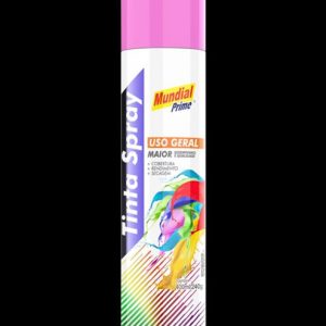 TINTA SPRAY USO GERAL ROSA 400ML/240G MUNDIAL