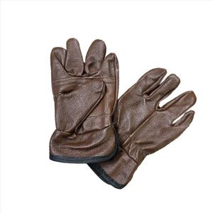 LUVA VAQUETA  7CM MARROM RM
