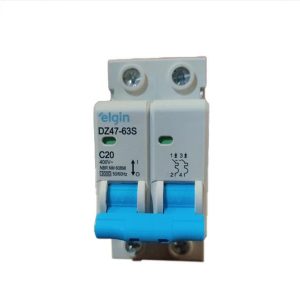 DISJUNTOR ELGIN DIN BIPOLAR 2X20A 2020