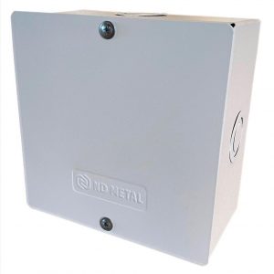 CAIXA PASSAGEM METAL SOBREPOR 10X10 ND METAL