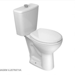 BACIA P/ CX ACOPL ACESSIBILIDADE BRANCA DIVA ONIX