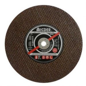 DISCO C.ICDER P/ FERRO 10X1/8X5/8 A36QB32 2T