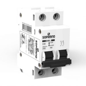 DISJUNTOR SOPRANO DIN BIPOLAR 2X10A 7010.21